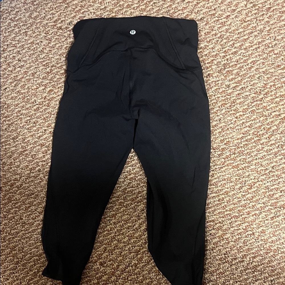 Lululemon Black Crop Leggings